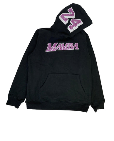 Faux Snakeskin Black Mamba Hoodie