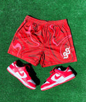 Red Wave Shorts