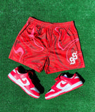 Red Wave Shorts